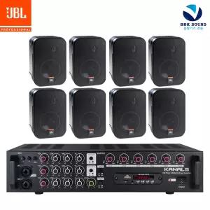 JBL Control 1 Pro 스피커 + 카날스 EMA-600N 앰프 카페 매장용 BGM 음향세트