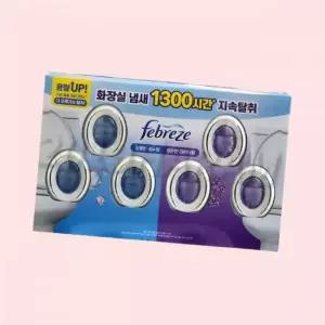 페브리즈 화장실용 비치형 6.3ml x 6개 코스트코 방향제 4446988