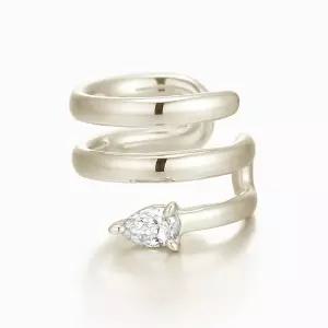 [오네주얼리] 14K Sentier 랩다이아몬드 이어커프 ONW20603EC