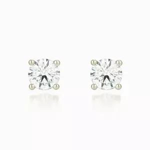 [오네주얼리] 18K Essentiel 1캐럿 랩다이아몬드 귀걸이 ONW20540E