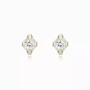 [오네주얼리] 18K Eclair 1부 랩다이아몬드 귀걸이 ONW20414E