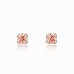 [오네주얼리] 14K Eclair 1부 로즈 랩다이아몬드 귀걸이 ONW20410E