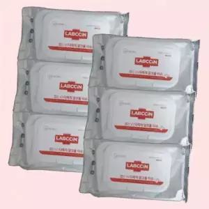 랩신 다목적 알코올티슈 50매 x 6개 4447014