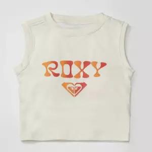 록시성인 여성 브라탑 내장 크롭탑 래쉬가드 민소매 나시 티셔츠 RF21RE078OWT2381572