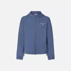 록시 여성 MAGIC SUNSET 루즈핏 긴팔 래쉬가드 후드 집업 RG11RZ545VTG_GN2381532