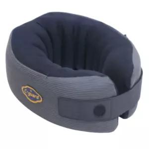 닥터바르미 여행용 목 베개 그레이블루 L 기내용 선물 BNS