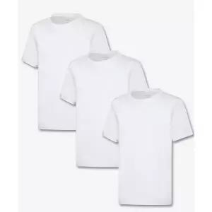 FOREVER21 3PACK 남녀공용 베이직 언더 티셔츠 화이트 FEMYKAP01 459799