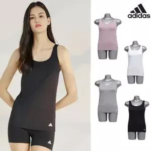 [하프클럽/아디다스 언더웨어]여성 인앤아웃 테크핏 브라탑 런닝형 2종 택일 (블랙/화이트/핑크/그레이)
