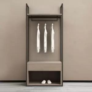 호텔형 행거 수납선반 일체형 옷걸이 민박 호텔 원룸 드레스룸 의류정리 가구