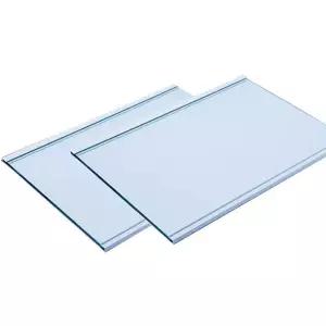 강화 유리 글라스 랙 파티션 선반 칸막이 300mmx100mm 양면 부품