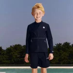 매장정품 ARENA 아레나 남아동 비치 마크 집업 래쉬가드 A5BB1BC03BLK 1399674