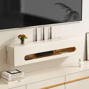 셋톱박스정리함 벽걸이 셋탑박스 벽면가리개 정리대 선반 무선 와이파이