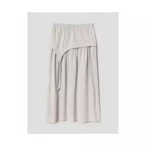 에잇세컨즈 8SECONDS 저지 레이어드 플리츠 스커트 베이지 356427CCZA 756165
