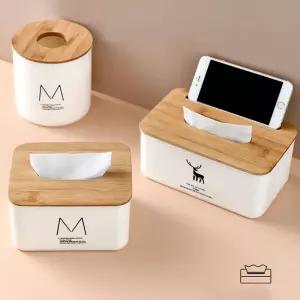원목 원형 각티슈 휴지 케이스 휴지케이스 티슈케이스 각티슈케이스