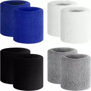 남녀용 SEPORUD 스웨트 밴드 - 테니스 농구 러닝 헬스장 운동용 소프트 코튼 테리 천 스포츠 손목