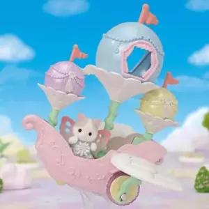 실바니안 패밀리 라떼고양이의 꿈꾸는비행선 인형 피규어 장난감