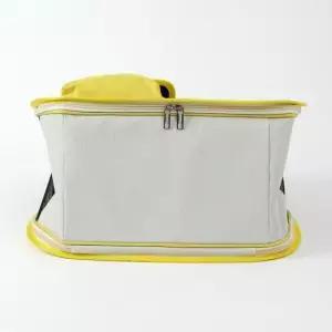 [반려] 산책가방 반려동물 이동가방 옐로우 반려견