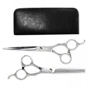 [반려] 세트 고급 강아지 애견미용 숱가위 장가위 셀프미용
