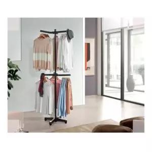 [JED] 블랙 옷걸이 블랙드레스룸옷걸이 수납용트리플행거