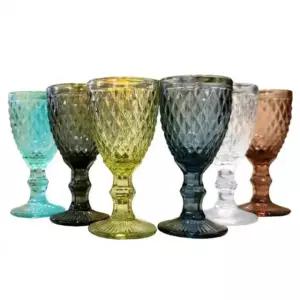 은플 유리 6컬러 소주잔 사케잔 세트 보드카잔 보드카 소주잔 사케잔