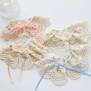 강아지 모티브 케이프 1P 애견 레이스 반다나 스카프 강아지케이프