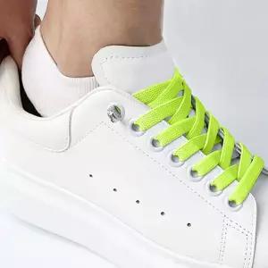 매듭없는 고탄력 클립 운동화끈 형광 매듭없는신발끈 운동화끈