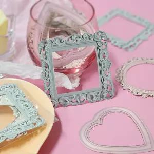 다꾸 엔틱 미러 프레임 로마의 휴일 다이어리꾸미기 다이어리데코