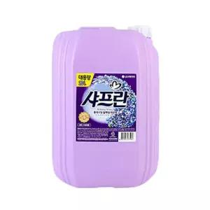 샤프란 섬유유연제 퍼플 대용량 업소용 20L [BZS79432]