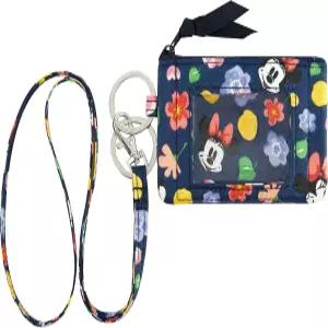 여성용 컬러풀 저니드 랜야드 지갑 지퍼 케이스와 ID 홀더 32