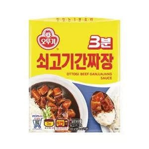 오뚜기 3분 쇠고기간짜장 200g X 12개 [BUE32839]