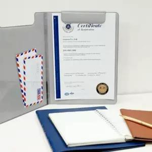 [문구/오피스] 마그네오 인조가죽 결재파일 파일 레포트 A4 이지 인디 자석 서류받침대