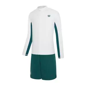 [백화점 정품] 26년 SALE 아레나 남성 노마 레귤러핏 래쉬가드 세트 A6BM1PC02WHT