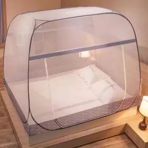 잔솔 침대 휴대용 원터치 캠핑 텐트 아기 사각