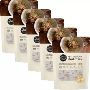 국물내기 초간단 육수한알 진한맛 100g 끓는물3분 요리초보 캠핑 낚시 휴대용 x 5개 2289758 해통령 J