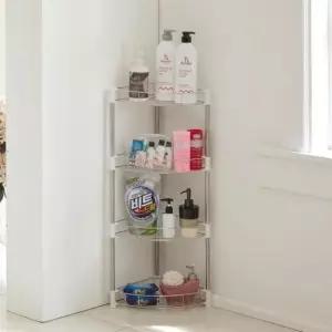 화장실수납 철제 팬트리 수납선반 진열 정리대 4단