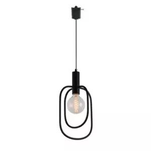 [Deco] 레일형 어울림 펜던트 사각 1등 레일등기구 인테리어