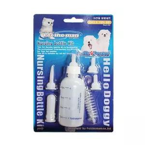 [하프클럽/알티피아]강아지 젖병세트 애완용 급수기 헬로도기 젖병