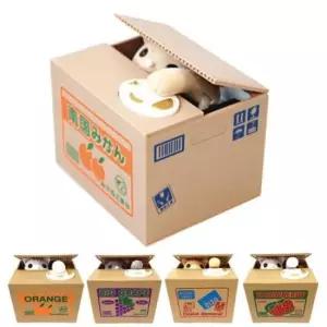 [문구] 재밌는 동전도둑 냥이저금통 야옹이뱅크 고양이저금통