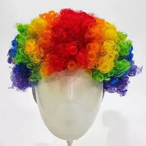 뽀글머리 가발 뽀글이 노래방 폭탄 네컷 XIP9+8qPt