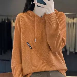 니트 이너 여성용 티 추동 맨투맨 셔츠 탑 루즈핏 봄가을 스웨터 후드 MF3