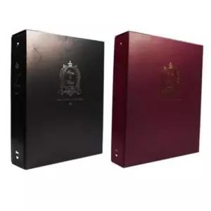 [문구/오피스] 아이비스 37000 흑지링접착식앨범 SP-자주색 09192