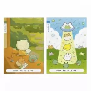 [문구/오피스] 항균노트 국산용지 뛰어난필기감 초등1 2독서록 넓은칸B 10권