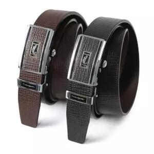 TCB02 국내제작 소가죽 악어패턴 자동 남성 정장벨트 벨트
