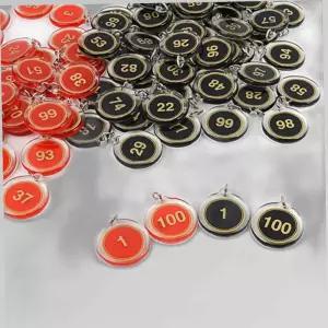 수영장 헬스장 사우나 찜질방 사물함 원형 고리 번호