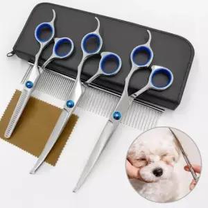 [반려] 강아지 애견가위 셀프미용가위 미용도구 털관리 소형견 대형견