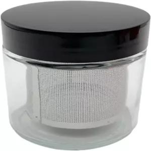 아오세카 주얼리 클리닝 병 다이아몬드 체 보석 청소 유리 경량 안전 용기 목걸이 시계 부품용