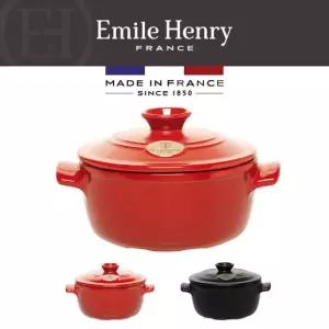 [에밀앙리] HR 세라믹 양수 냄비 18cm /직화/오븐가능