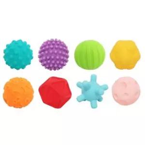 바다통상 아기 목욕놀이 장난감 소프트 촉감볼 8종 세트