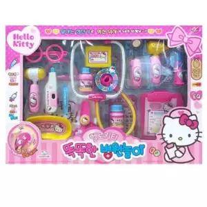 헬로키티 말하는 청진기 의사놀이 병원놀이 장난감 어린이 선물