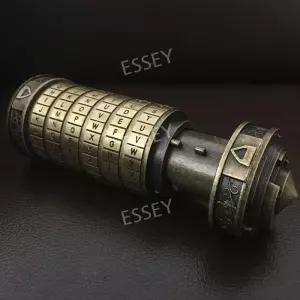 알파벳 장남감 자물쇠 레트로 방탈출 금속 잠금장치 다빈치코드